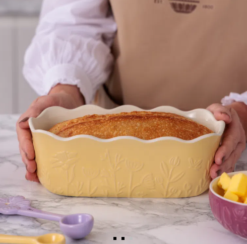 Mason and Cash Meadow Yellow Loaf Pan