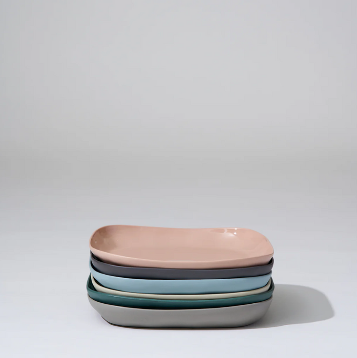 Cloud Square Platter Icy Pink (M)