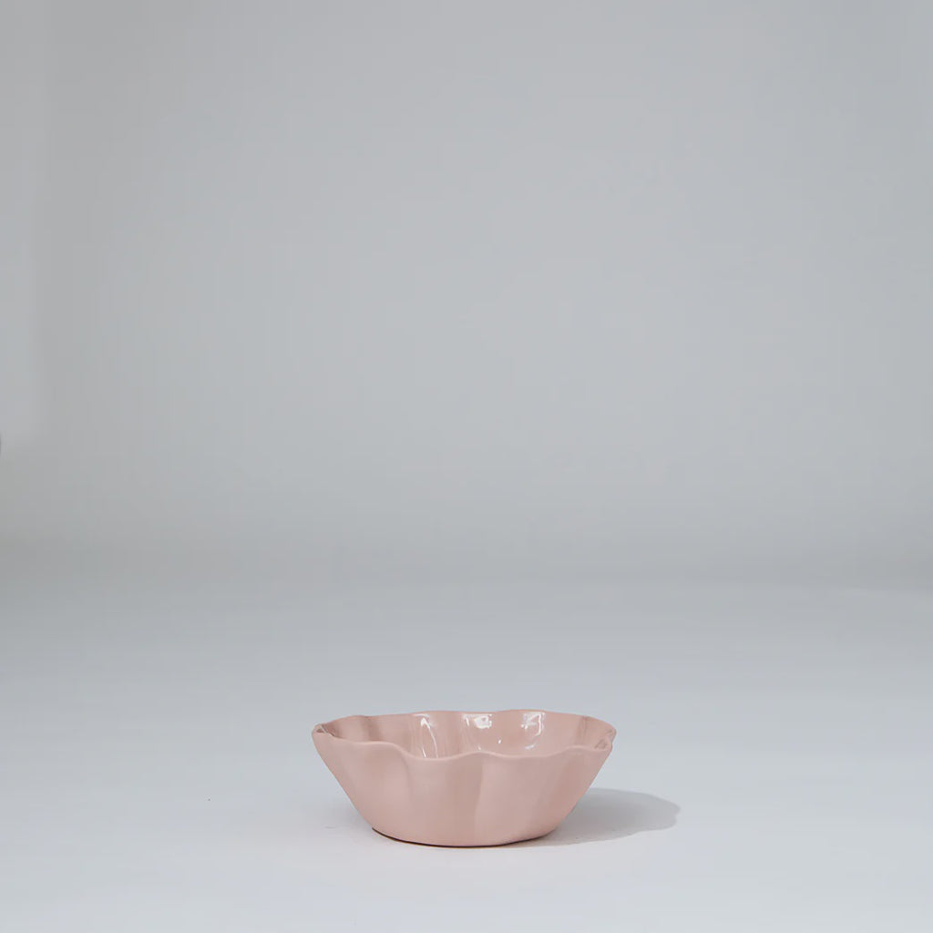 Ruffle Bowl Icy Pink (S)