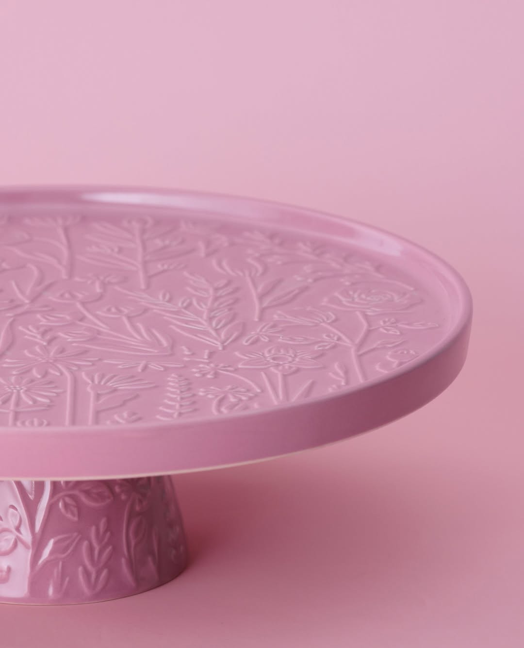 Mason Cash Meadow Pink Cake Stand