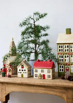 Alsace Tea Light Cottage Christmas Stone