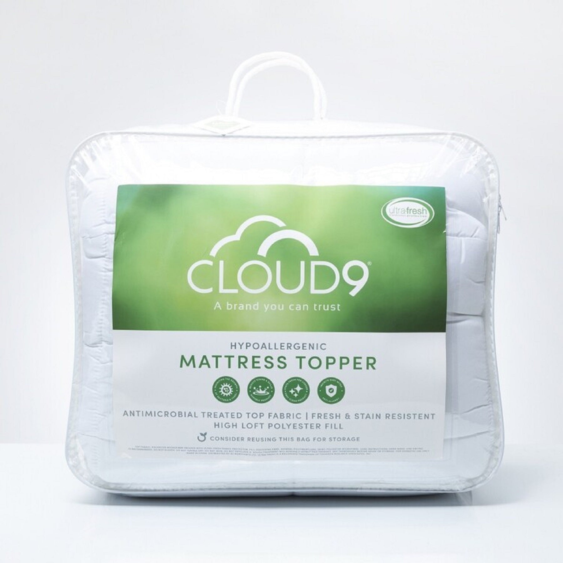 Mattress Topper UF Fitted