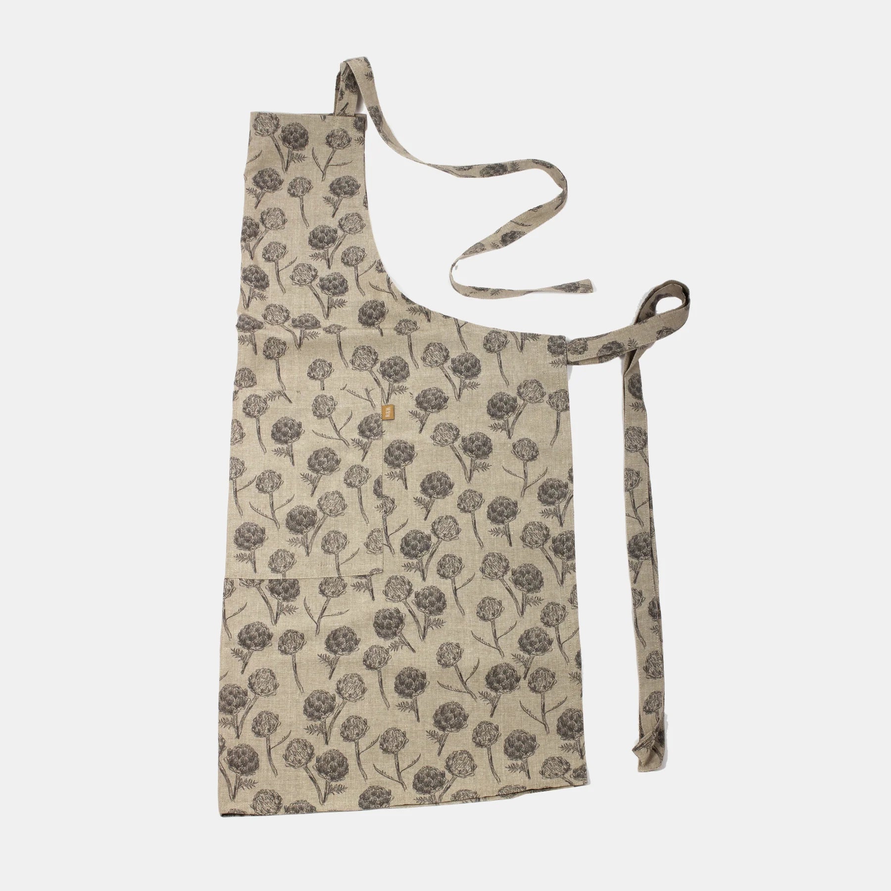 Apron Artichoke Charcoal