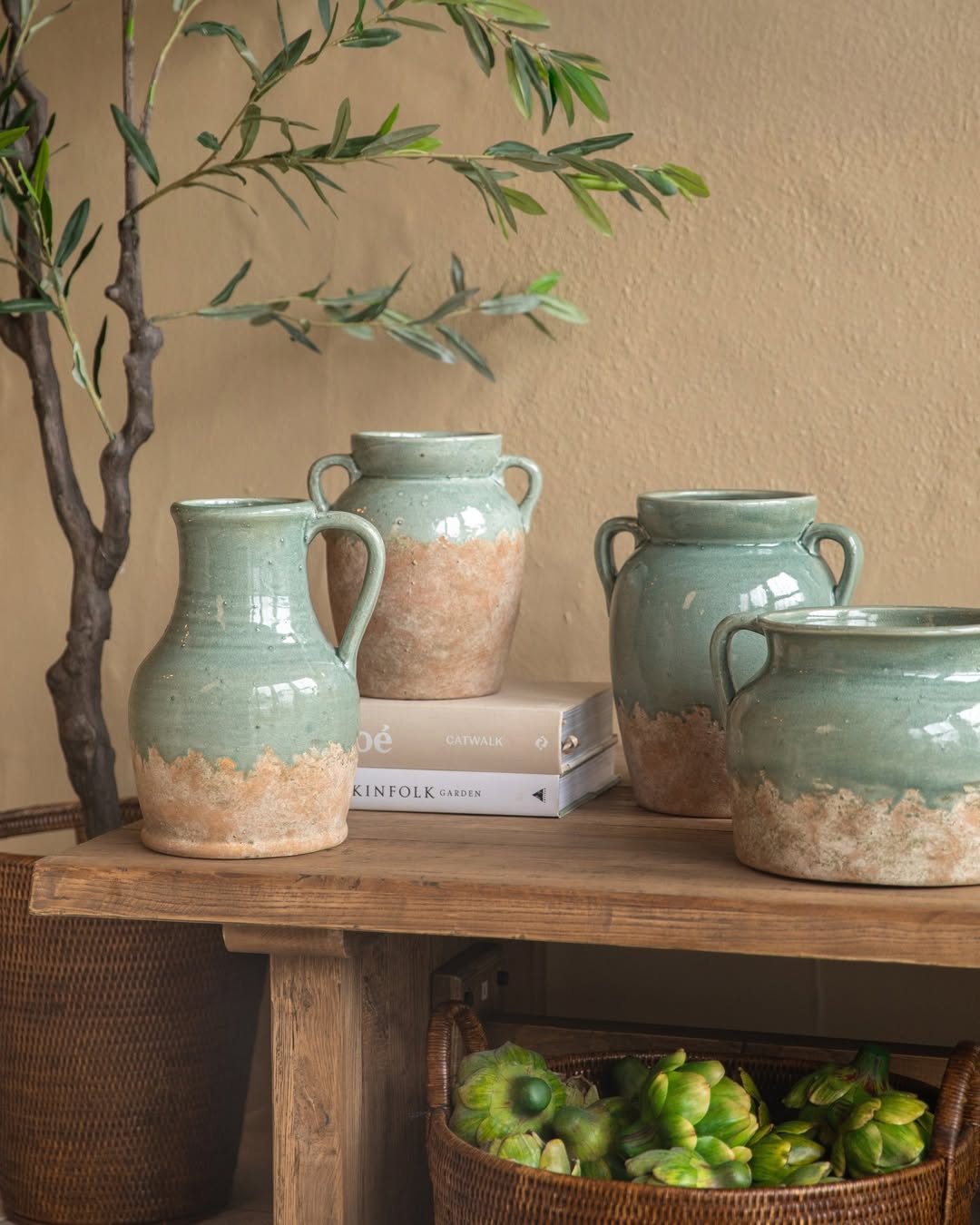 Varese Vessel Wide Pale Blue