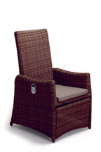 Vienna Reclining Chair - Coffee Mix