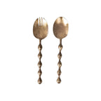 Salad Servers Bobble Forged