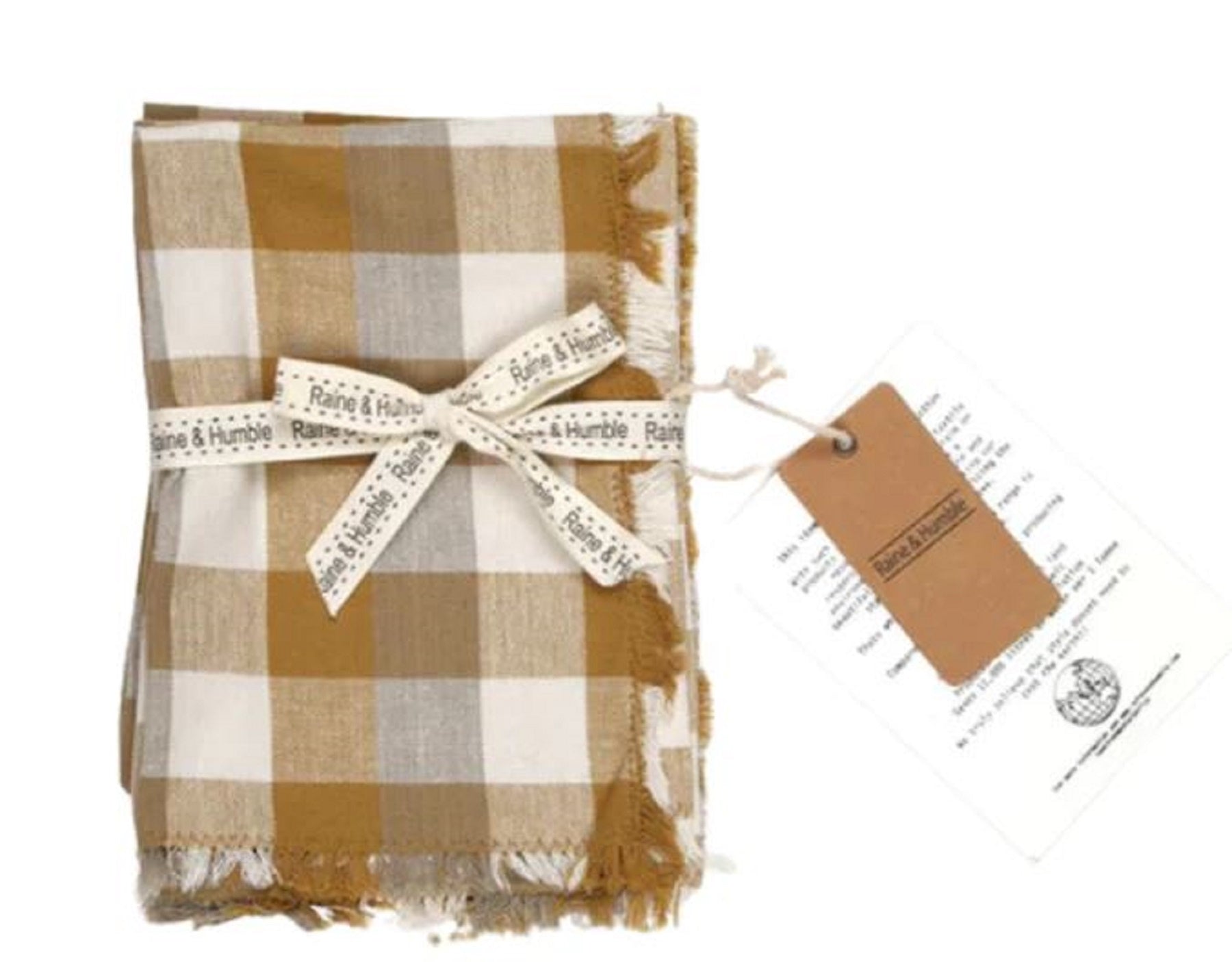 Napkin Double Check set of Four