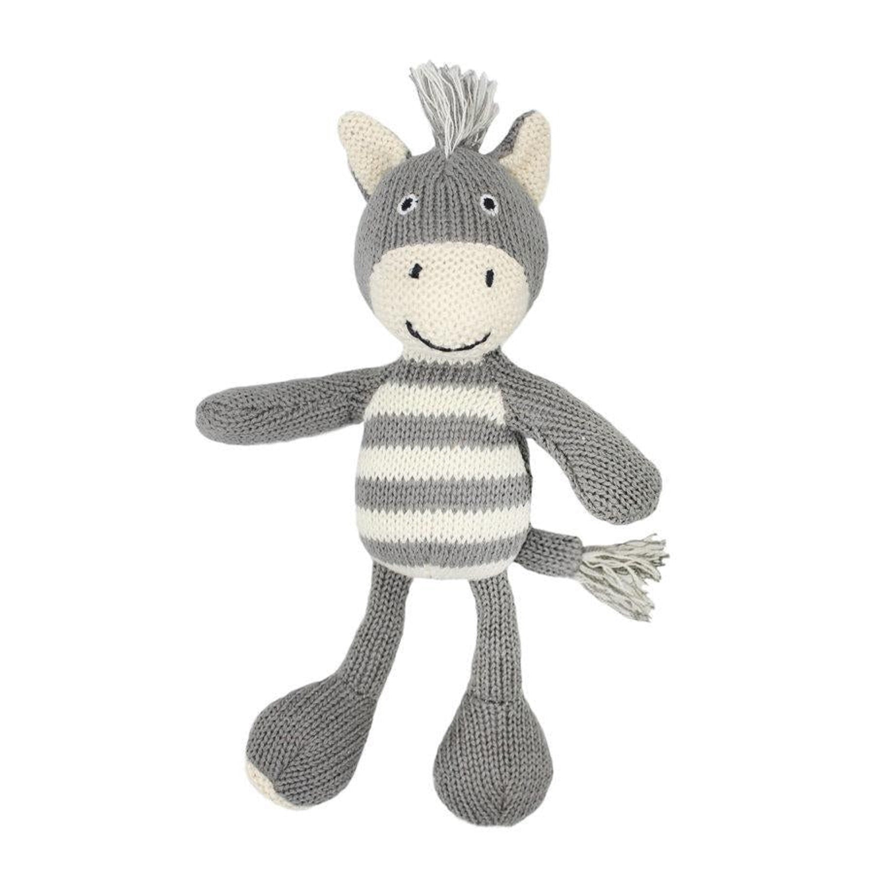 Bowie Stripy Zebra Rattle