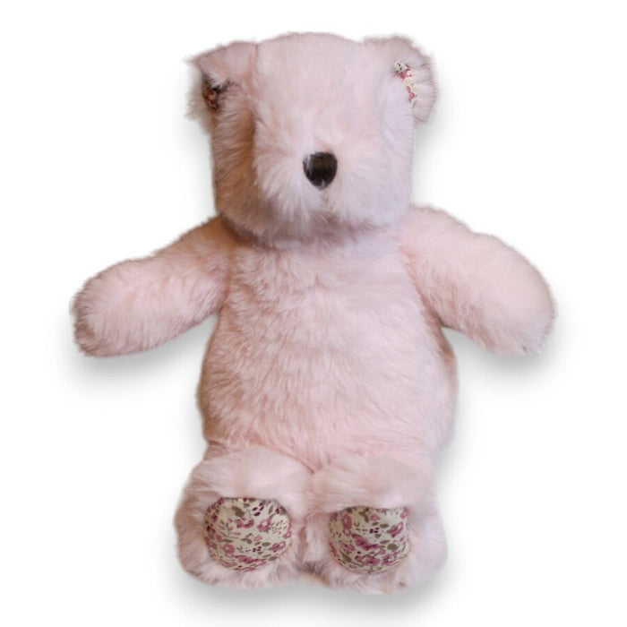 Littlefoot Bear Sweet Pink Floral