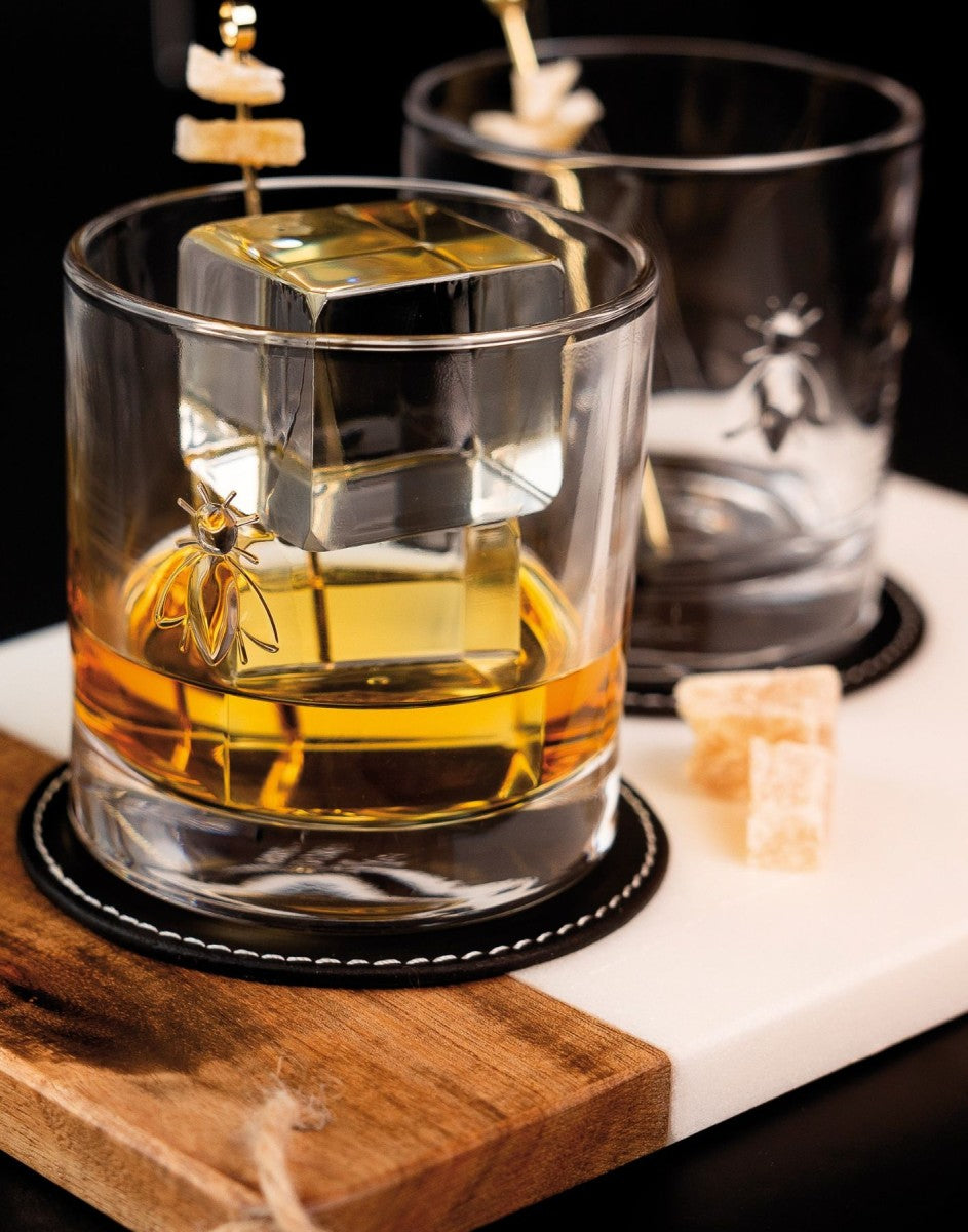 Whisky Bee Glass Set of 4