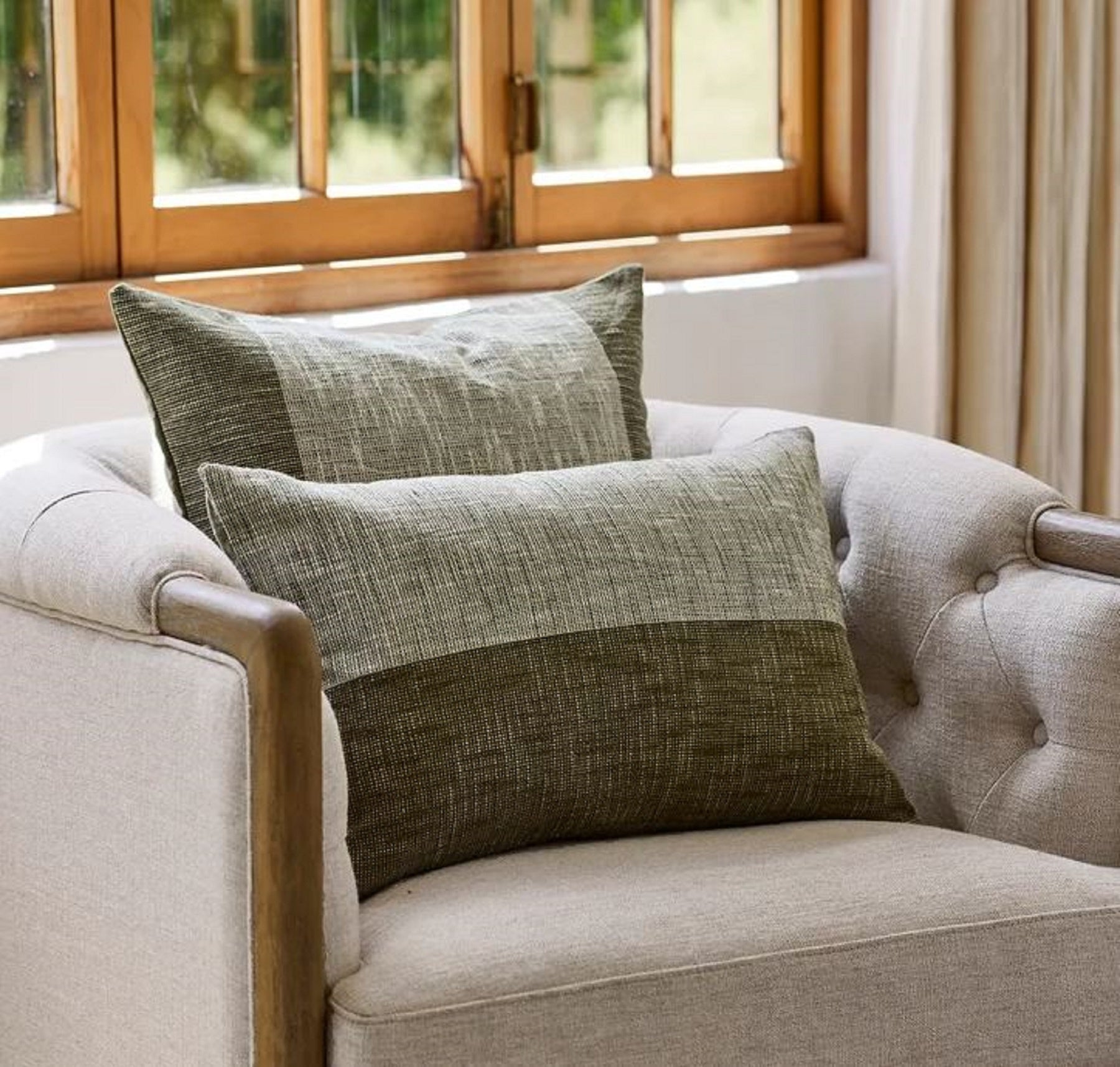 Cushion Cover Block Velvet