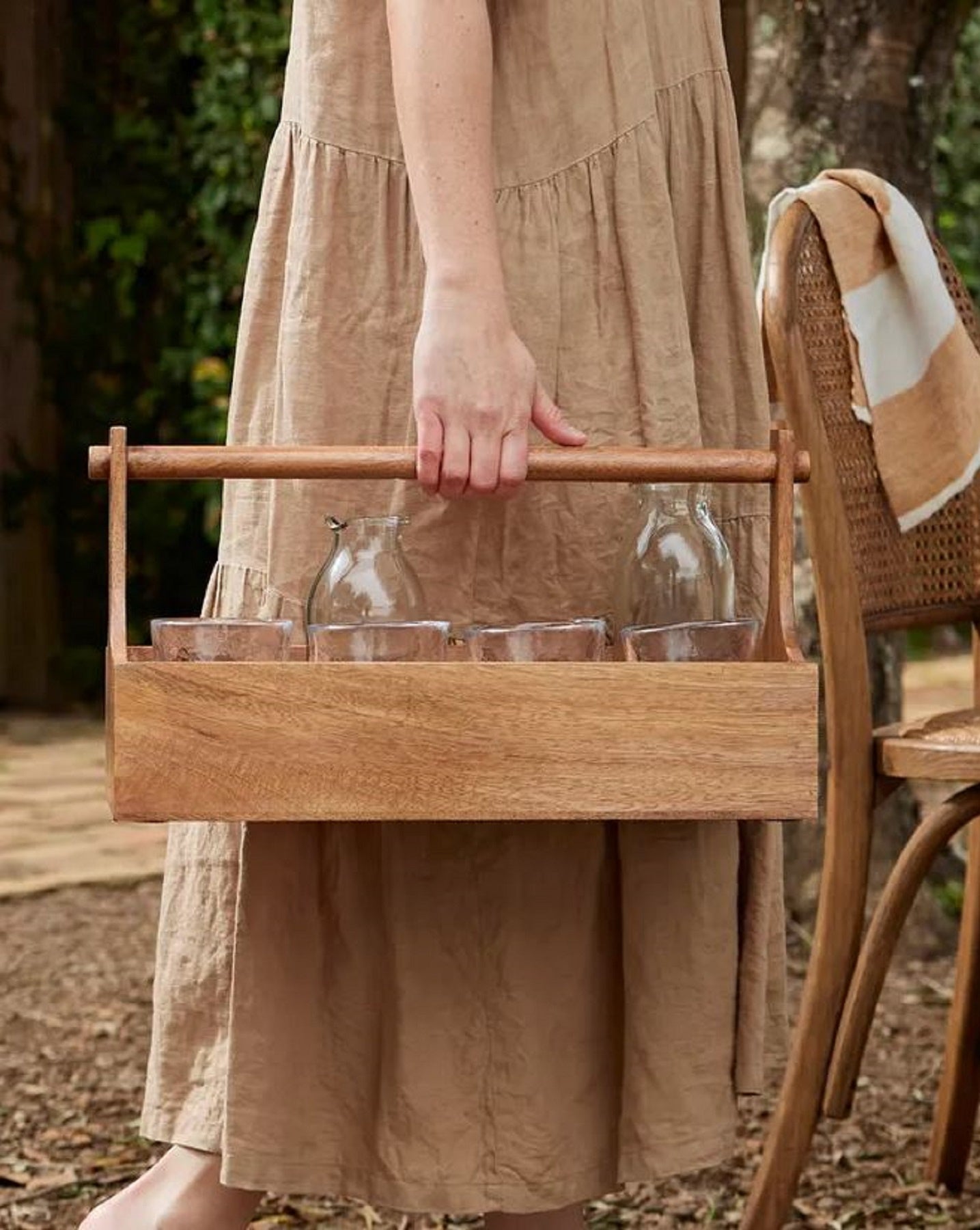 Ploughmans Glass Carrier