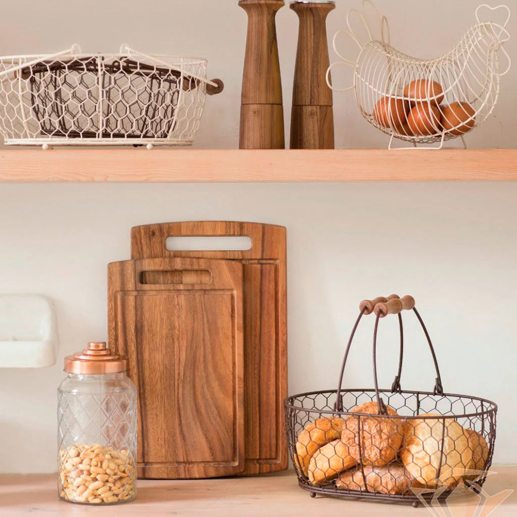 Rustic Wire Medium Basket
