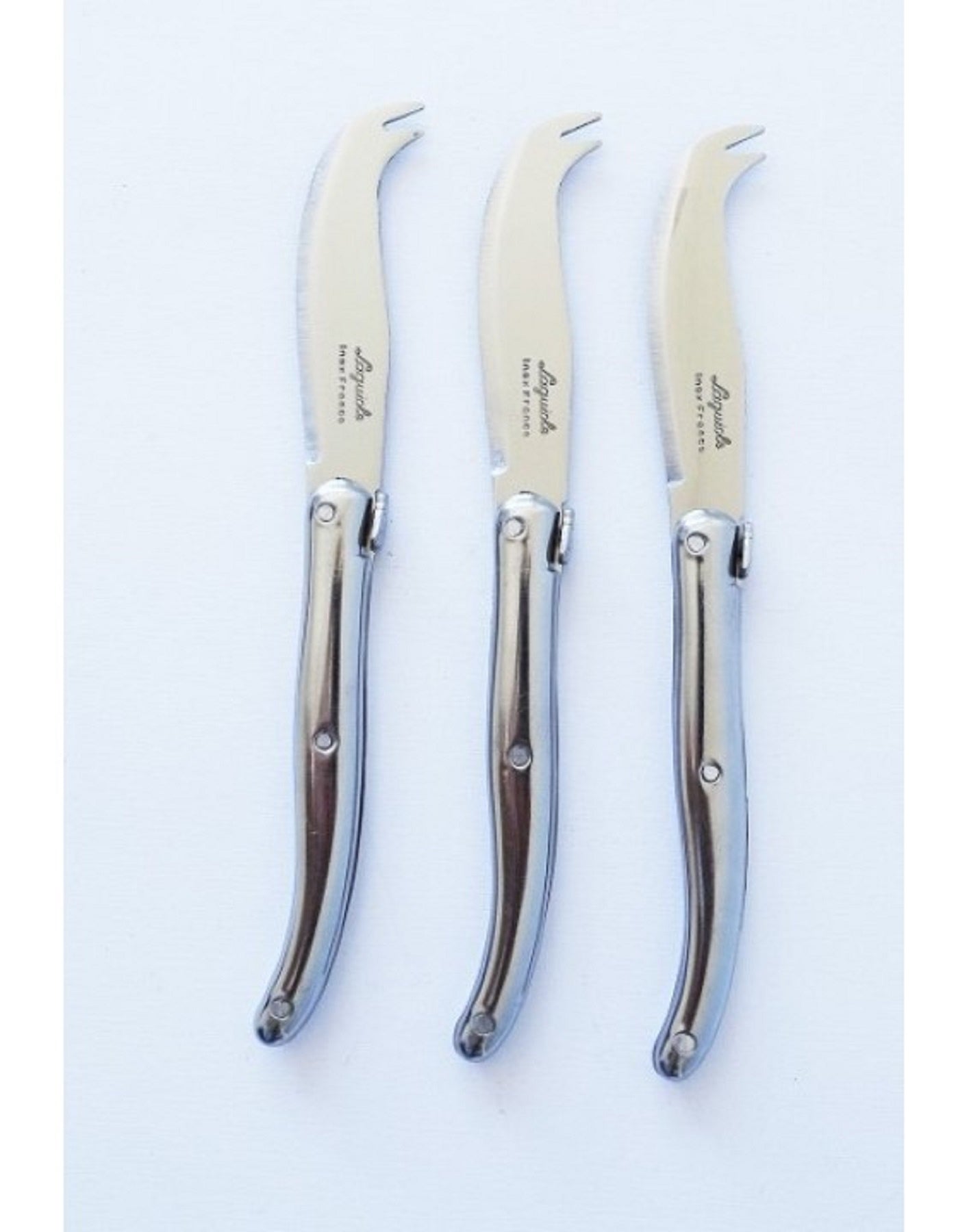 Laguiole Stainless Steel Short Cheese Knife
