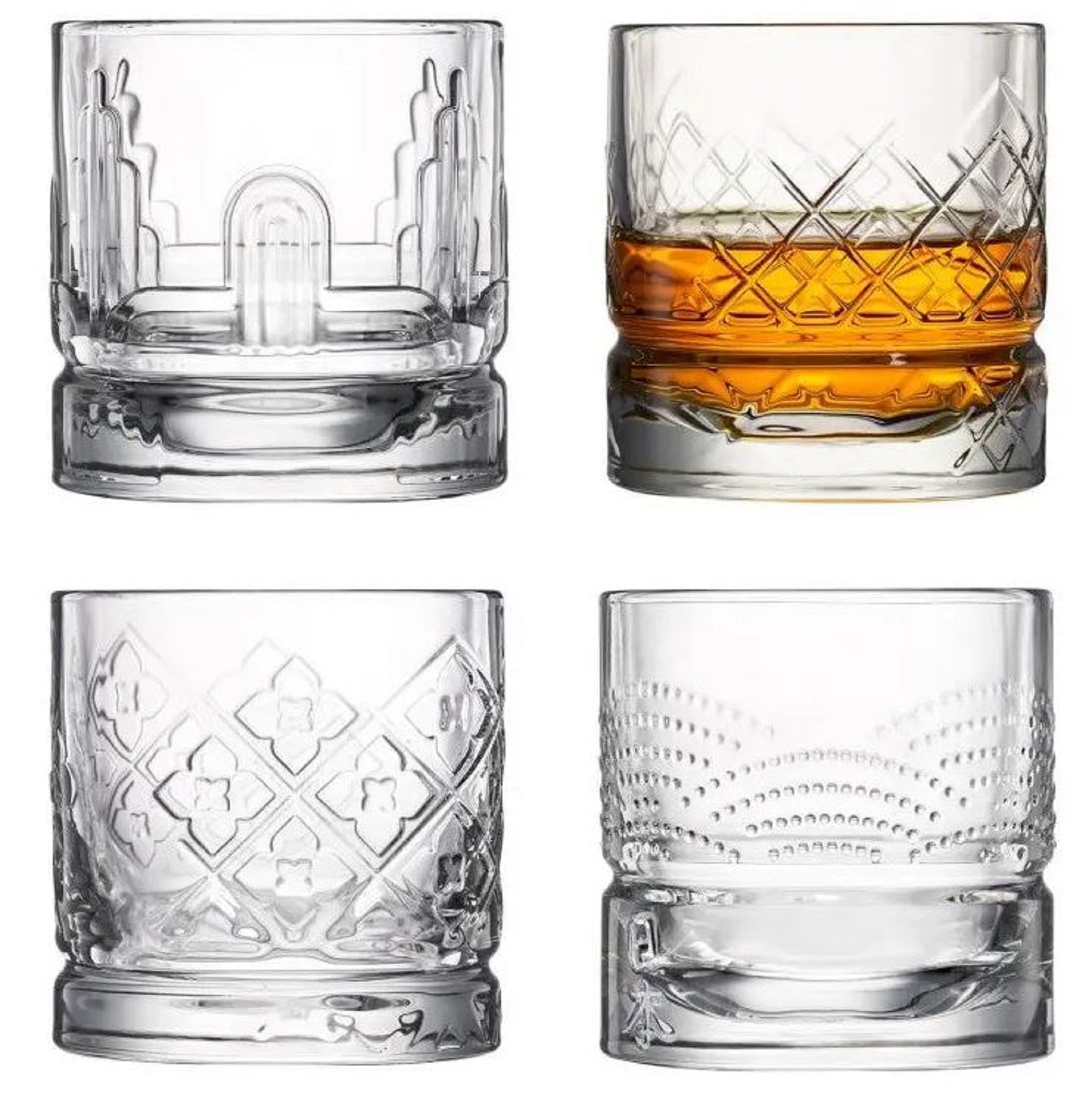Whisky Glass  Dandy set of four