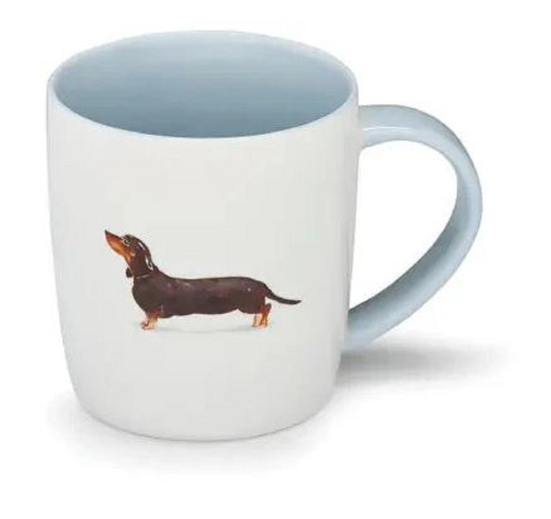 Curious Dog Barrel Mug