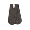 Double Oven Mitt Black Denim