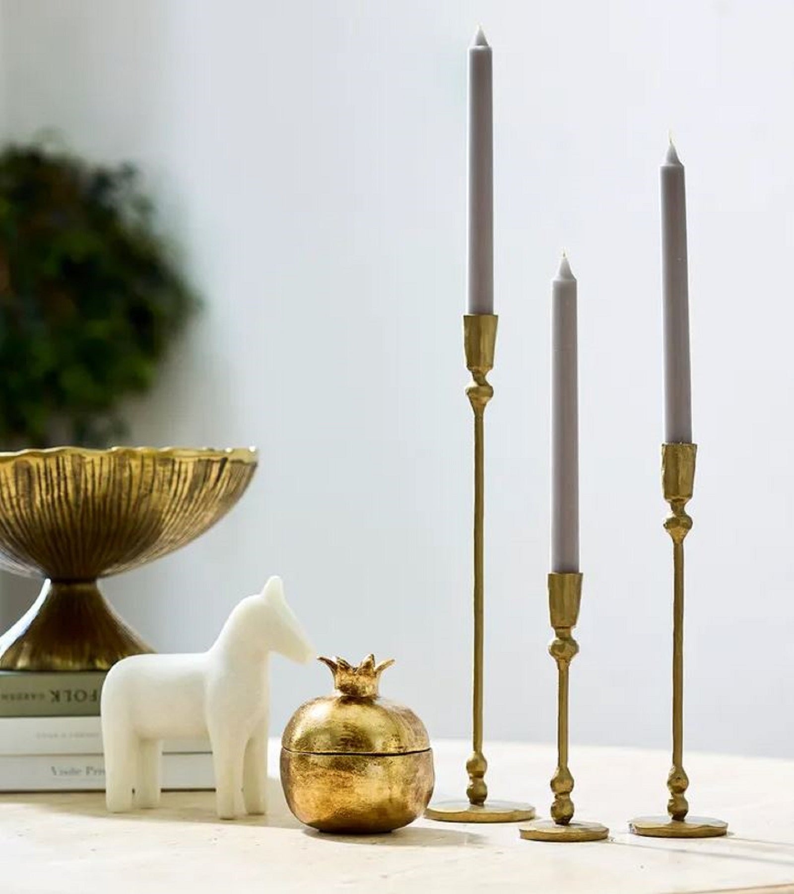 Edie Candleholder Gold Small