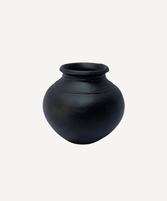 Ebony Clay Pot Small