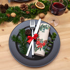 Natural Wreath Napkins
