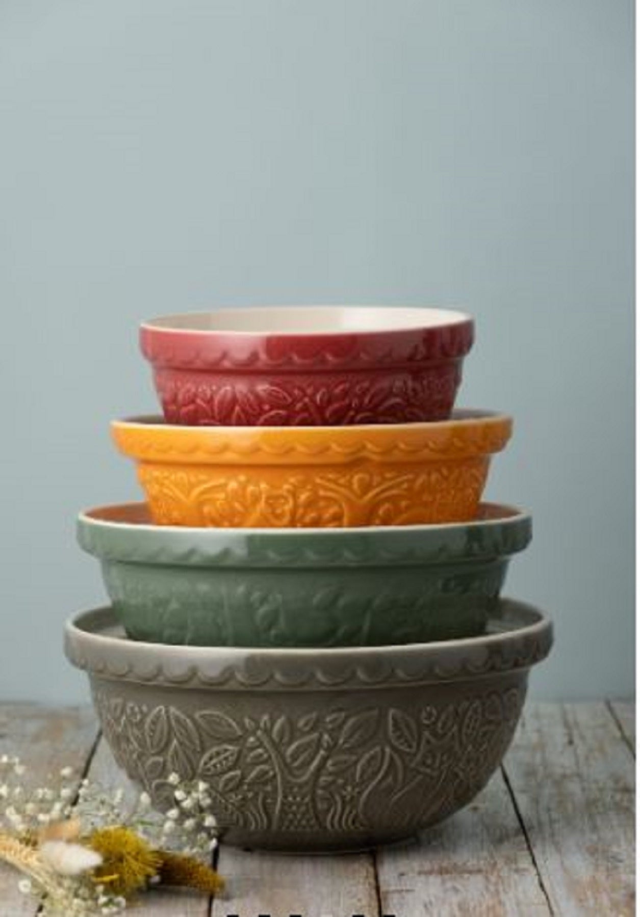 Mason and Cash Mixing Bowl Grey owl 29cm