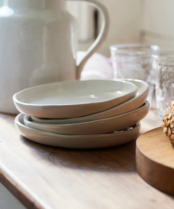 Franco Rustic White Dinner Plate