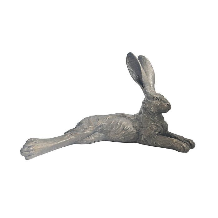 Country Hare Grey Resting