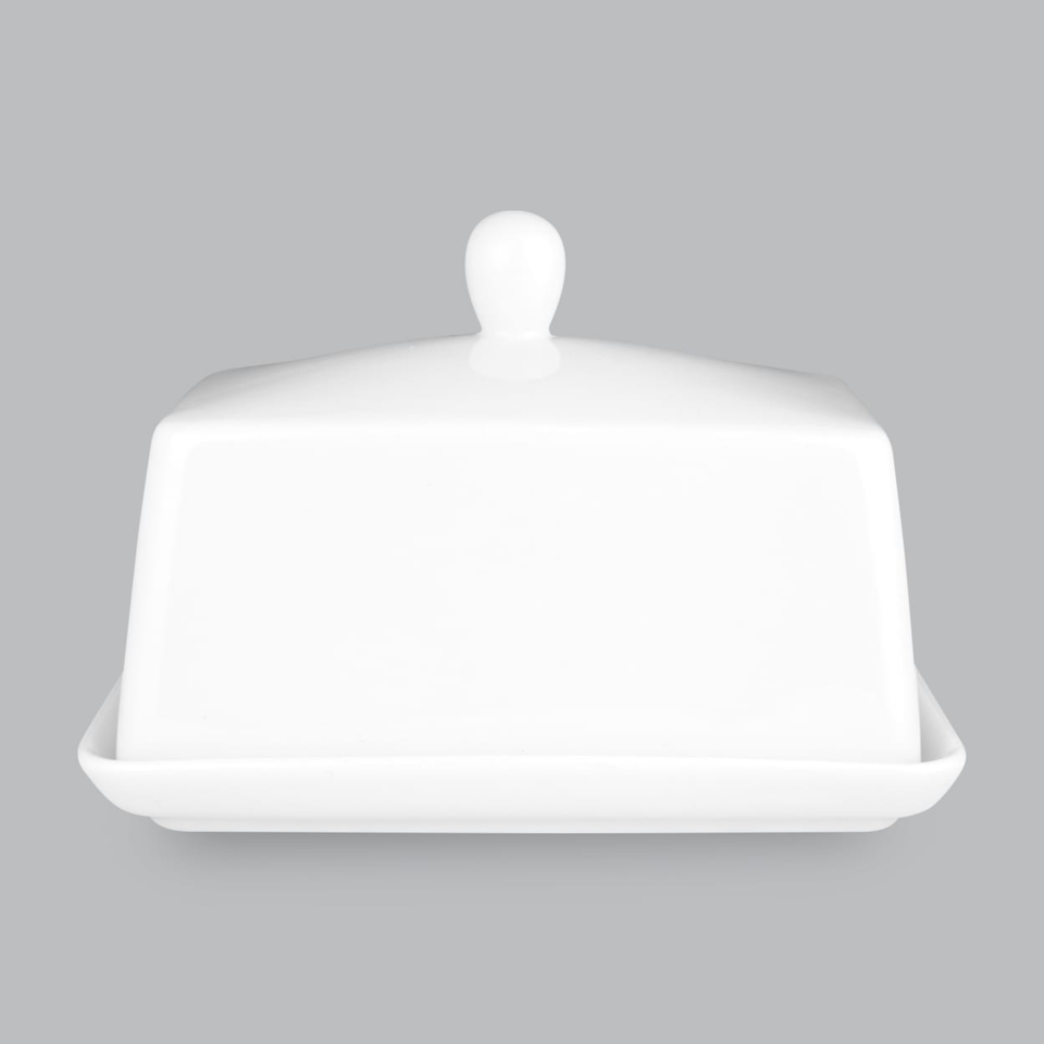 Butter Dish White