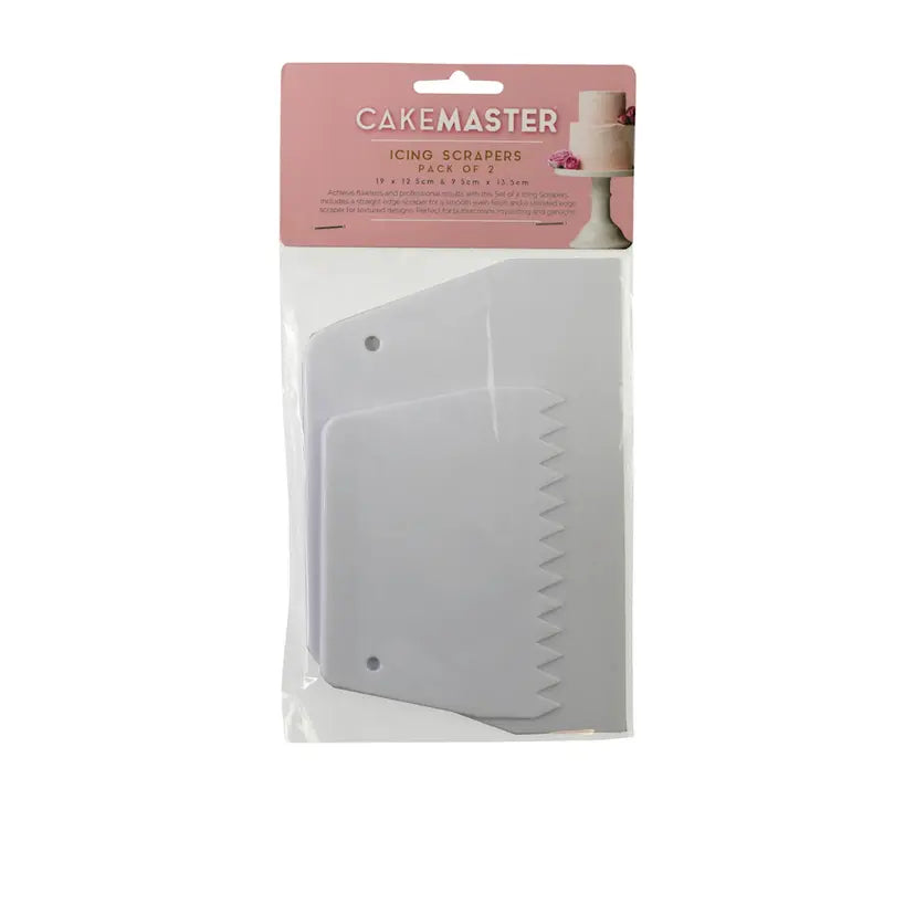 Bakemaster Icing Scraper set of Two