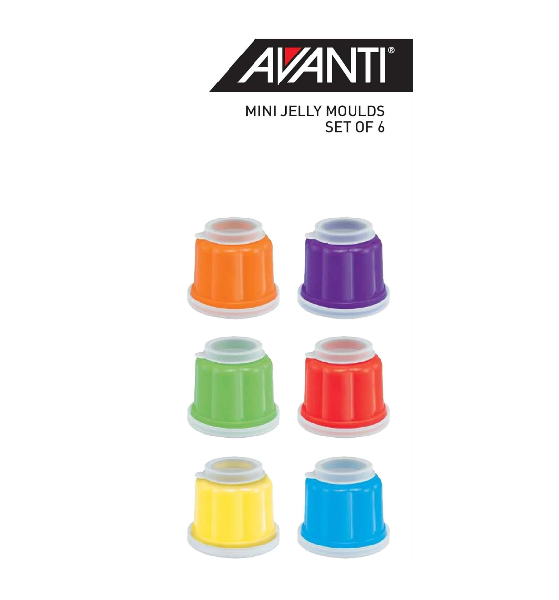 Jelly Moulds set of 6