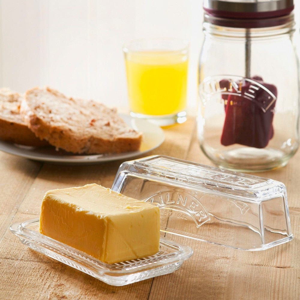 Glass Butter Dish Kilner