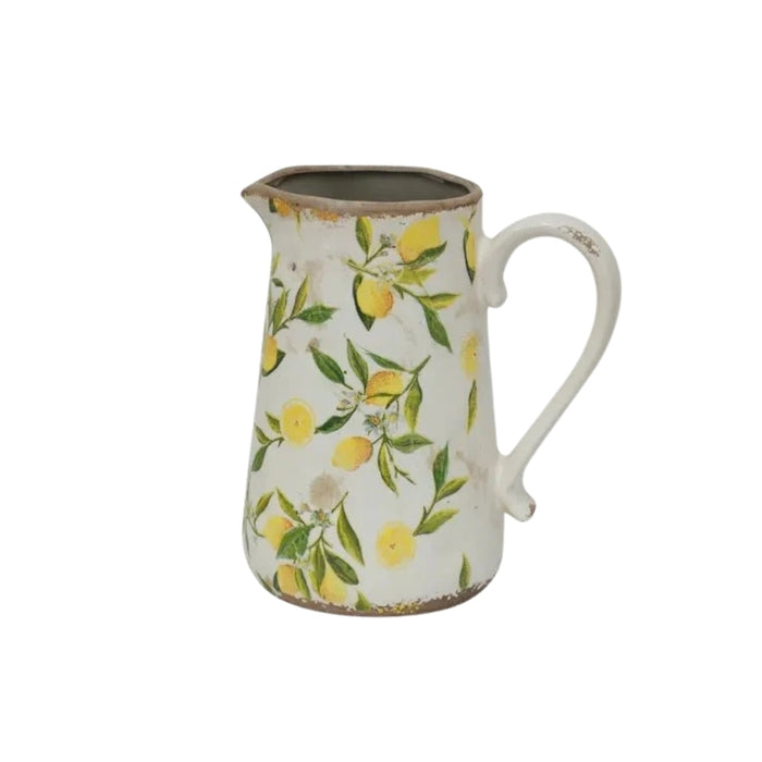 Botanical Lemon Jug Tall