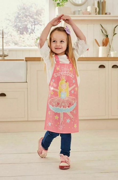Apron PVC Kids Little Superstar