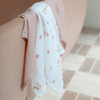Muslin Wraps set of 3 Dusty Rose