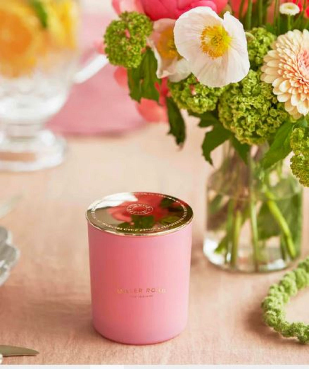 Pink Luxury Candle Aurora Skies