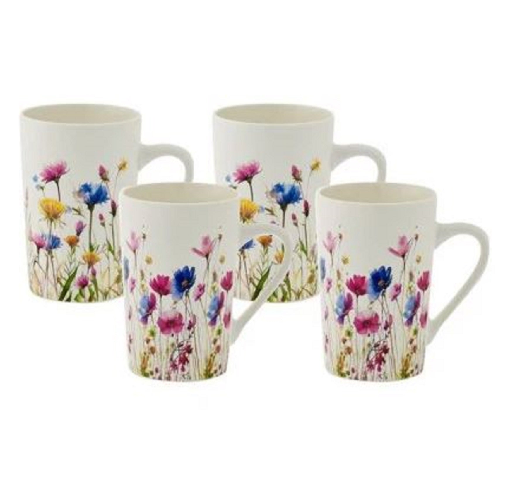 Mug Bundanoon set of Four Tube  Meadow
