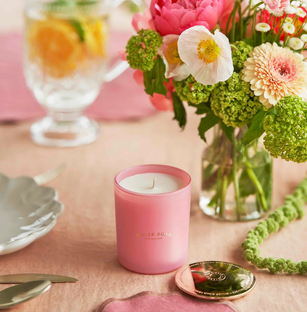 Pink Luxury Candle Aurora Skies