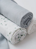 Muslin Wraps set of 3 Whisper