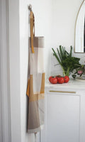 Apron Giant Check Mustard