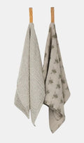 Everyday Range of Tea Towels set of two Olive