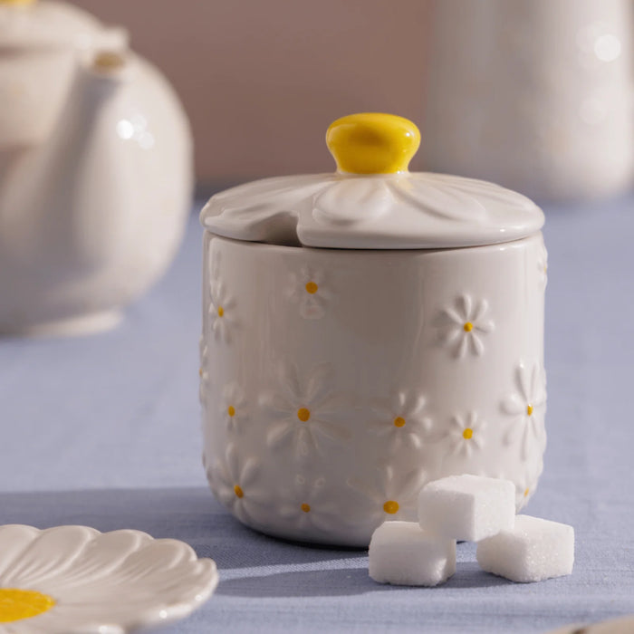 Daisy Sugar Jar