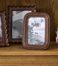 Chestnut Ribbed  Photo frame 4x6