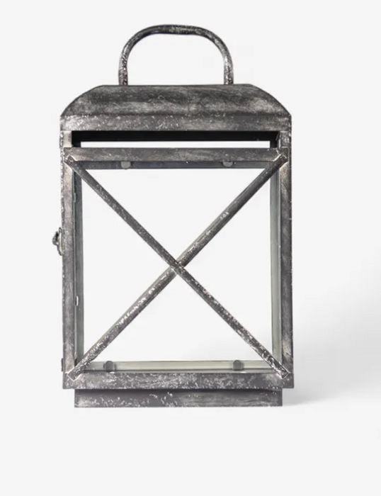 Jardin Lantern Aged Grey Small