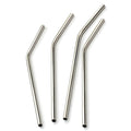 RSVP Stainless Steel Straws Pk 4