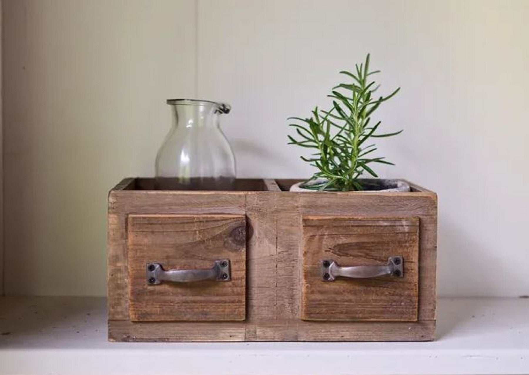 2 Part Organiser Faux Draws