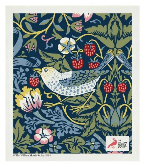 Dishcloth Strawberry Thief