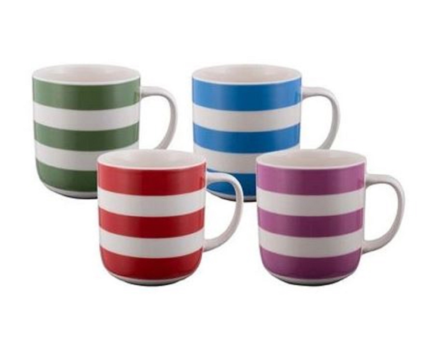 Nautical Striped Mugs