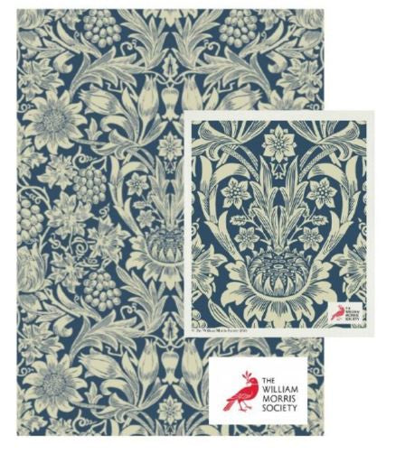 William Morris Kitchen Set Sunflower Blue