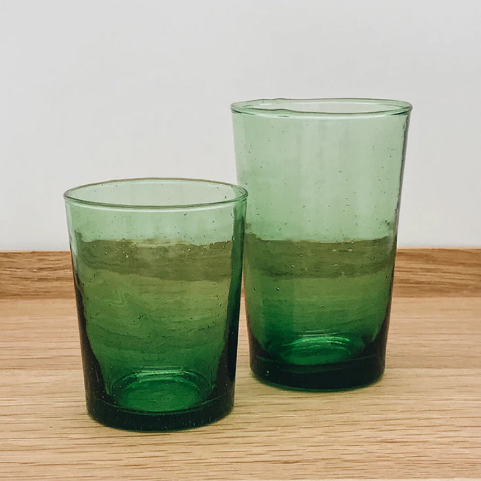 Beldi Tapered  Glass Green 350ml