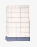 Tea Towel waffle Cotton Marine Blue